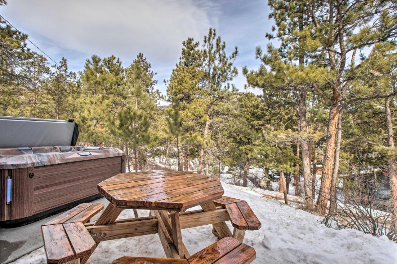 Luxe Updated Home With Grill And Hot Tub 4 Mi To Rmnp 에스테스 파크 외부 사진